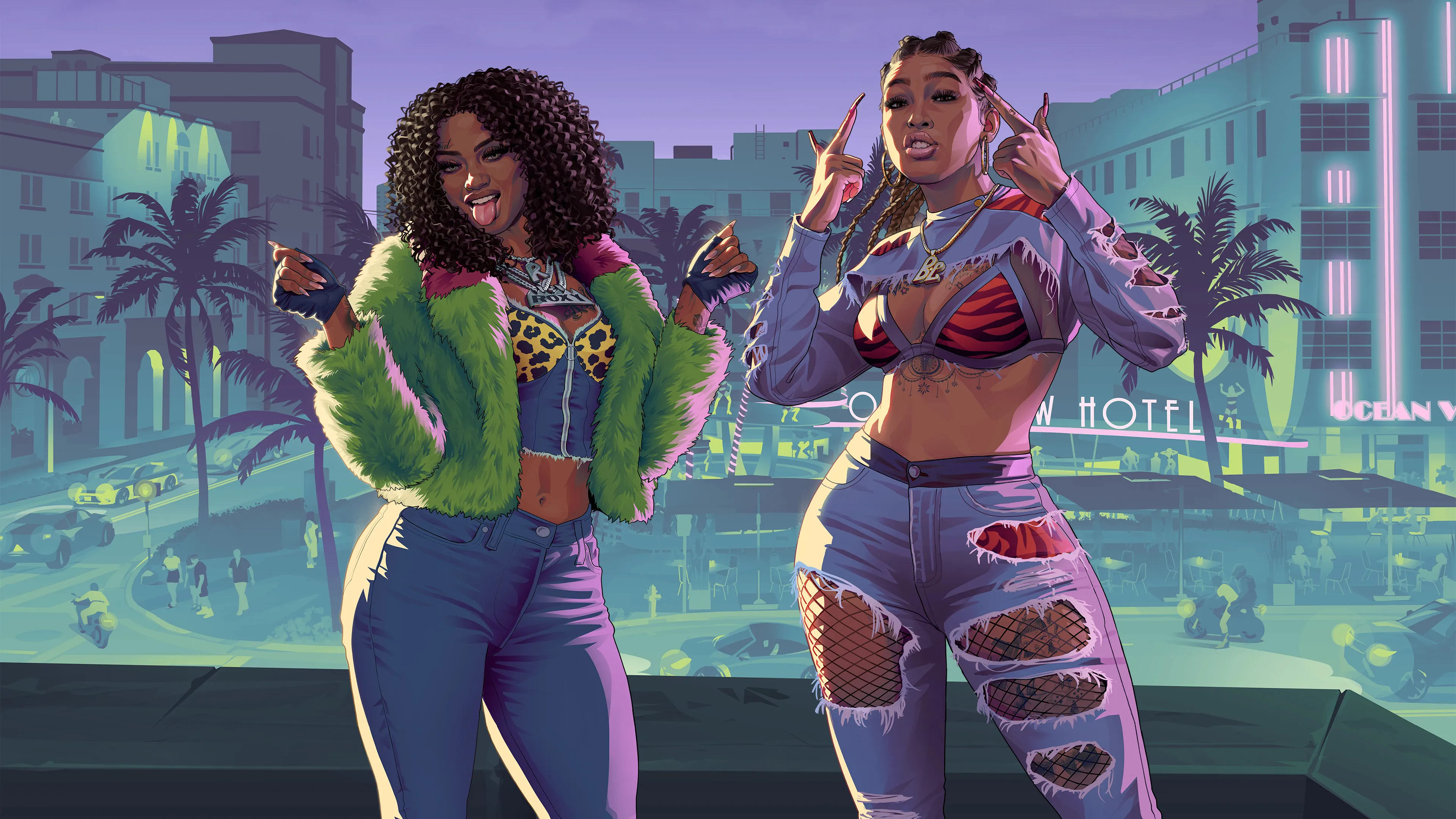 Grand Theft Auto VI artwork representing future PC modding possibilities