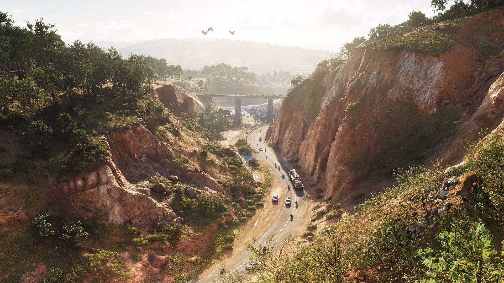 Detailed Grand Theft Auto VI environment in Leonida